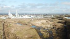 Pictured: The intended location of the facility, next to Carlton Power's existing gas facilities in Carrington. Image: Carlton Power
